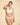 White Cosabella Never Say Never Cutie thong in soft Italian lace, low-rise with scalloped edges, one size, gift-wrapped with bow.