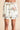 Olivia von Halle Ingo Cora ivory silk short pajama shorts with goldfish print and black piping