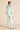 Olivia von Halle Lila Asterias ivory silk pajamas with blue piping and starfish floral print