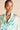 Olivia von Halle Lila Asterias ivory silk pajama top with blue piping and starfish floral print