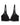 Original Black plunge bra with recycled mesh, contour cups, and Italian lace trim. Deep neckline with adjustable straps and natural lift.