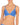Original Pool Blue plunge bra with recycled mesh, contour cups, and Italian lace trim. Deep neckline with adjustable straps and natural lift.