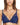 Original Navy plunge bra with recycled mesh, contour cups, and Italian lace trim. Deep neckline with adjustable straps and natural lift.