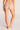 Model wearing Oscalito Silk Middle Rise Panties with Leavers Lace in beige showing seamless fit and soft rib texture