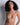 Beige sheer triangle bra with underwire, gold embroidery, and soft tulle.