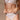 Signature White mid-rise silk thong with delicate French eyelash lace panel for a flattering, elegant silhouette.