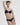 French moulded black t-shirt bra with seamless contour cups, plunge neckline, and multi-way straps in soft microfiber for invisible support.