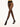 Model wearing Wolford Individual 10 Tights in black showing sheer finish and soft waistband.