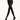Model wearing Wolford Mat Opaque 80 Tights in black showing full matte coverage and smooth finish
