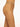 Honey Wolford fishnet tights made from recycled ECONYL® yarn with matte finish and logo waistband for a sleek, sustainable look.