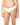Commando original white raw-cut thong in seamless Italian microfiber with no VPL, elastic, or trim for invisible everyday wear.