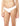 Commando original white raw-cut thong in seamless Italian microfiber with no VPL, elastic, or trim for invisible everyday wear.