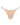 Avero mini thong in pink with floral embroidery and opaque front, soft waistband, and sleek, minimal back for a sexy fit.