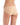 Commando beige raw-cut bikini in seamless Italian microfiber with no elastic, no VPL, and breathable, second-skin comfort.