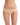 Commando beige raw-cut bikini in seamless Italian microfiber with no elastic, no VPL, and breathable, second-skin comfort.