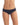 Commando black raw-cut bikini in seamless Italian microfiber with no elastic, no VPL, and breathable, second-skin comfort.