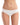 Commando white raw-cut bikini in seamless Italian microfiber with no elastic, no VPL, and breathable, second-skin comfort.