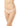 Commando original beige raw-cut thong in seamless Italian microfiber with no VPL, elastic, or trim for invisible everyday wear.