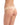 Commando original beige raw-cut thong in seamless Italian microfiber with no VPL, elastic, or trim for invisible everyday wear.