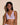 Forte lavender wireless bralette with French floral lace, plunge neckline, scalloped edges, and soft triangle cups for a bold, feminine look.
