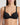 Charcoal Heart-shaped foam cup bra with daisy straps and silicone-backed support, convertible to halter or shoulder style.