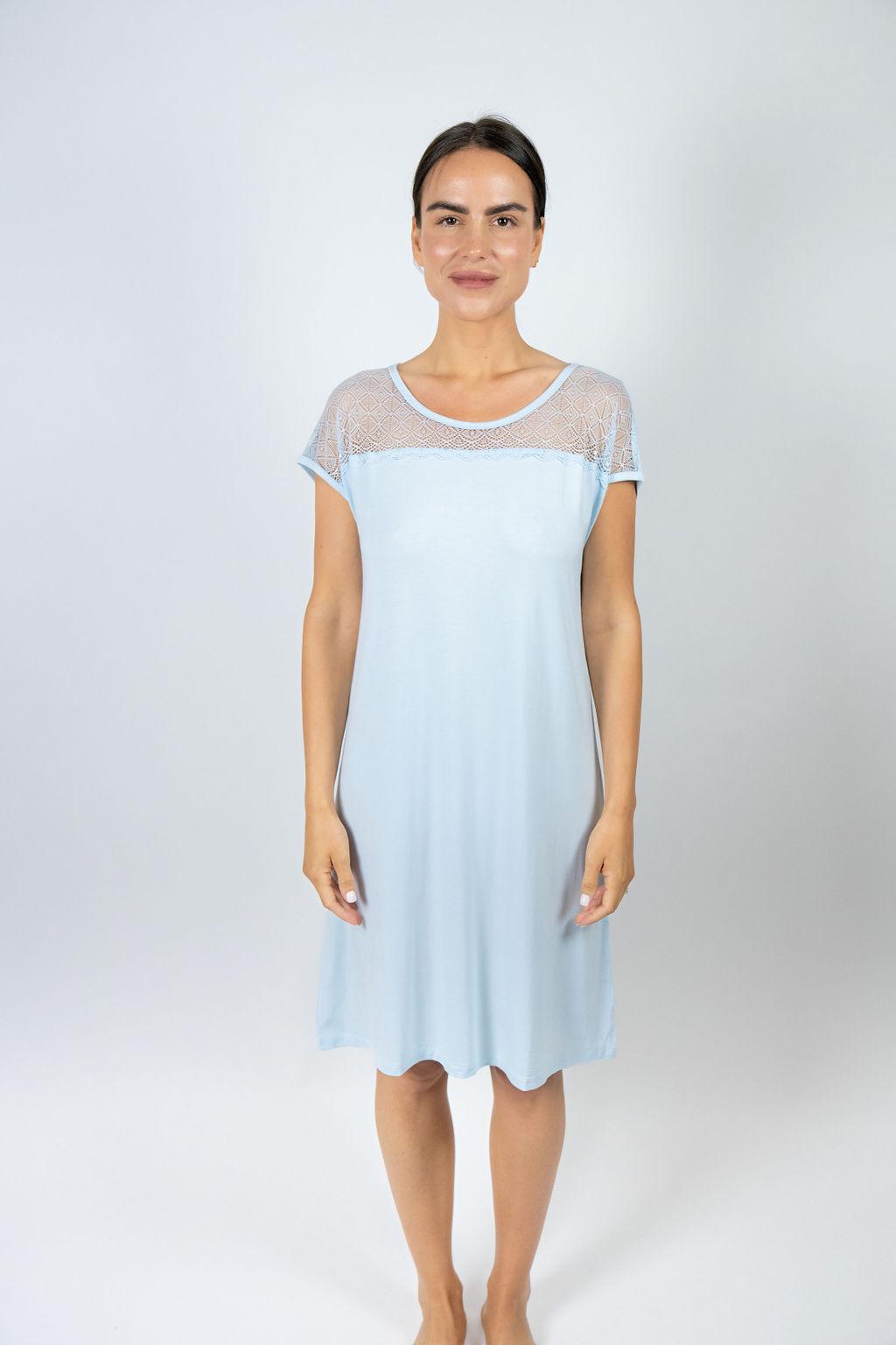 Nora t-shirt dress in ice melt