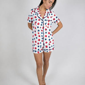 Jolene short printed pajama set