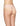 Beige Butter Thong in ultra-soft Austrian modal fabric with raw-cut edges for a smooth, line-free look.