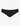 Black Butter Thong in ultra-soft Austrian modal fabric with raw-cut edges for a smooth, line-free look.