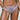 Andres Sarda Lovelace Rio Briefs in pastel lavender lace with gold ring detail
