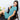 Aspen Dream Cute Stitching Sleep Dress in Antigua front view with teal piping and chest pocket