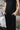 Aspen Dream Nora Black T-Shirt and Pants Set with lace detail and wide-leg bamboo pants for breathable, modern loungewear.