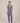 Aspen Dream violaceous ribbed camisole with shelf bra and adjustable straps in breathable bamboo fabric for soft support and comfort.