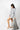 Aspen Dream silver ribbed long sleeve top with relaxed fit and side openings in breathable bamboo for everyday comfort and ease.
