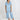 Cute stitching cropped pajama set
