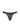 Intricate black lace thong with sheer mesh and cotton lining, elegant 