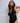 Aubade Black Python Bodysuit with snakeskin tulle and strappy open back