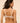 Back view of the Caresse 3D Plunge Bra in ivory showing strap and band floral details