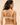 Back view of the Caresse 3D Plunge Bra in ivory showing strap and band floral details