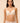 Model wearing the Simone Pérèle Caresse 3D Plunge Bra in ivory with floral side details.