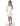 Christine Lingerie Bijoux Boudoir Silk Robe with Calais lace on ¾ sleeves in white