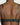 Back view of the Coco de Mer Arletta quarter cup bra with adjustable silk straps and gold tone hardware.