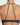 Back view of the Coco de Mer Tamara high neck bustier with adjustable silk straps and floral lace band.