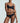 Commando black raw-cut bikini in seamless Italian microfiber with no elastic, no VPL, and breathable, second-skin comfort.