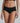 Black Butter bikini in ultra-soft Austrian modal with raw-cut edges for seamless comfort, stretch, and a line-free look under clothing.