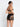 Back view of Desir Et Volupté triangle bra showing sheer mesh band and slim straps