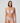 Twist heart shape bra
