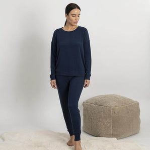Conjunto de pijama largo y acogedor