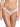 Hanky Panky pink rolled signature lace thong with V-front and V-back waistband, one-size fit, low-rise, and gift-ready wrap.
