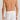 Back view of the HANRO Button Fly Cotton Boxer in white showing the comfortable full-coverage design.
